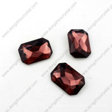 Wholesale China Factory K9 Crystal Fancy Octagon Glass Loose Bead Stone